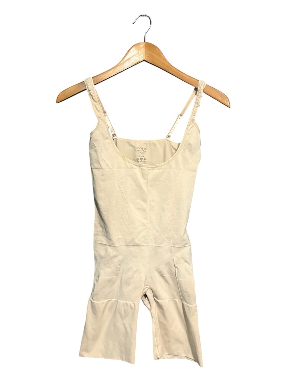 ASSETS by SPANX Neutral Nude Shapewear Bodysuit